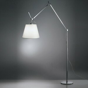 Artemide Tolomeo Mega Floor Lamp Parchment