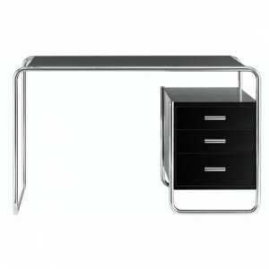 Thonet S285-2 Desk Jet Black Lacquer