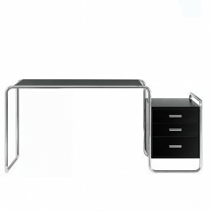 Thonet S285-1 Desk Jet Black Lacquer