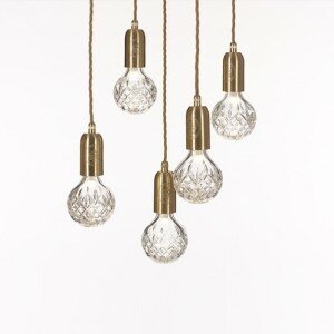 Lee Broom Clear Crystal Bulb Chandelier
