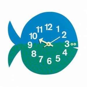 Vitra Zoo Timers Fernando The Fish Wall Clock
