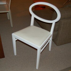 Andreu World Zarina White Dining Chair
