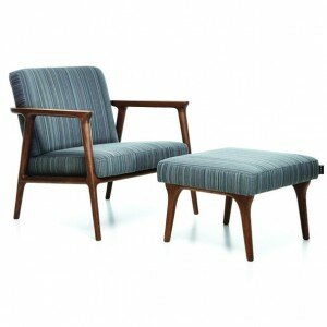 Zio Lounge Chair and Footstool