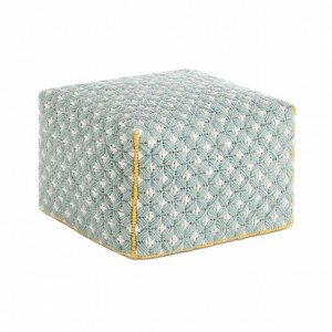 Gan Silai Small Celadon Pouf