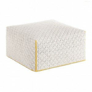 Gan Silai Large White Pouf