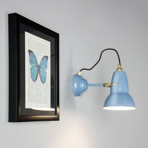 Anglepoise Original 1227 Brass Small Wall Lamp