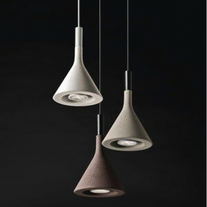 Aplomb Mini Pendants Grey White Brown