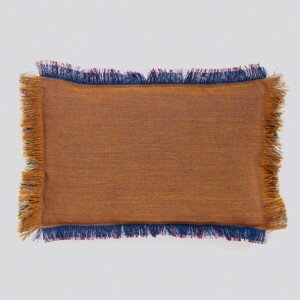 Hay Fray Rectangular Amber Cushion