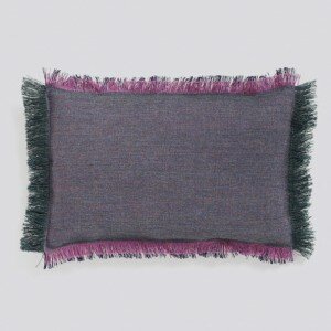 Hay Fray Rectangular Green Cushion